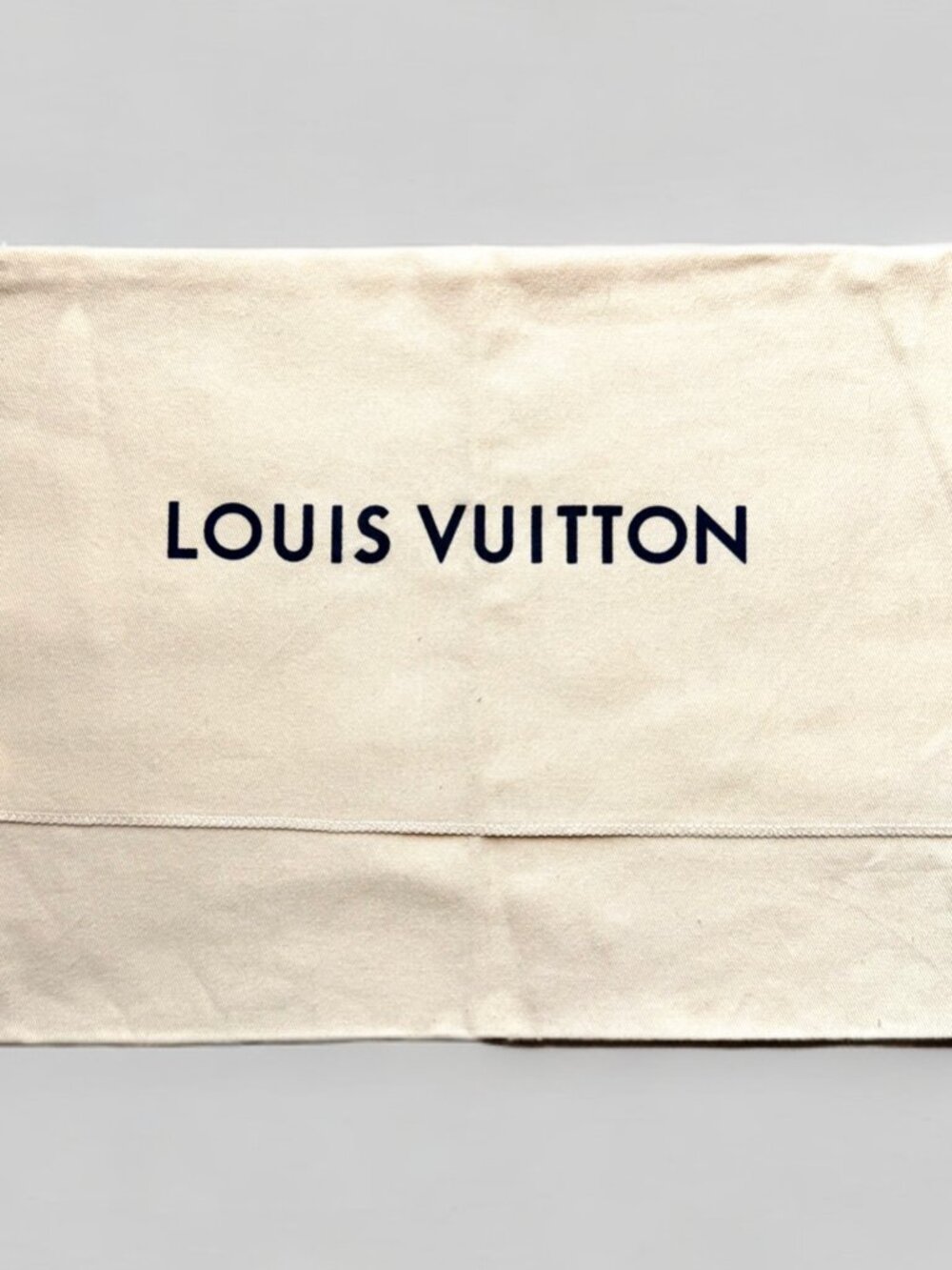 Louis Vuitton Cloth Handbag Flap Dust Bag 15" x 10.5"